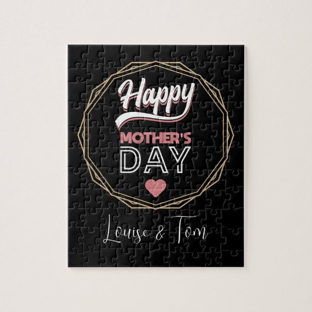 Quebra-cabeça Dia de as mães Feliz (Vertical)