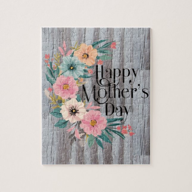 Quebra-cabeça Dia de as mães Feliz 2025 (Vertical)