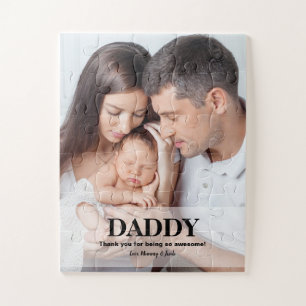 Quebra-cabeça Dia de os pais com a ideia de um Pai personalizado