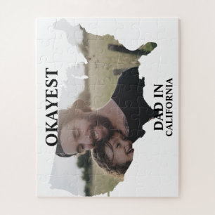 Quebra-cabeça Dia de os pais de pai Okayest nos EUA personalizad
