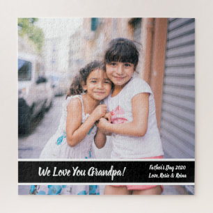 Quebra-cabeça Dia de os pais Personalizado de Oferta de Foto do