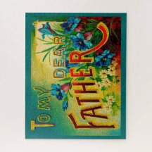 Dia de os pais Vintage ao meu caro pai 16" x 20"