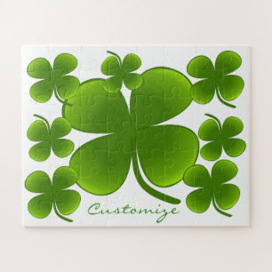 Quebra-cabeça Dia de São Patrício Shamrocks Thunder_Cove