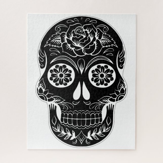 Quebra-cabeça Dia do Crânio Morto (Vertical)