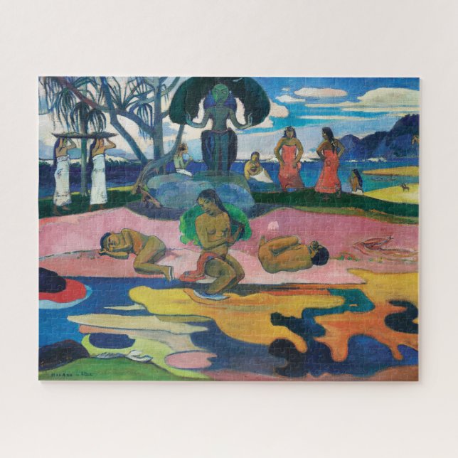 Quebra-cabeça Dia do Deus | Paul Gauguin | (Horizontal)