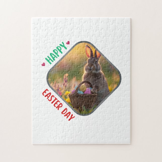 Quebra-cabeça Dia do felz pascoa - Tradição (Vertical)