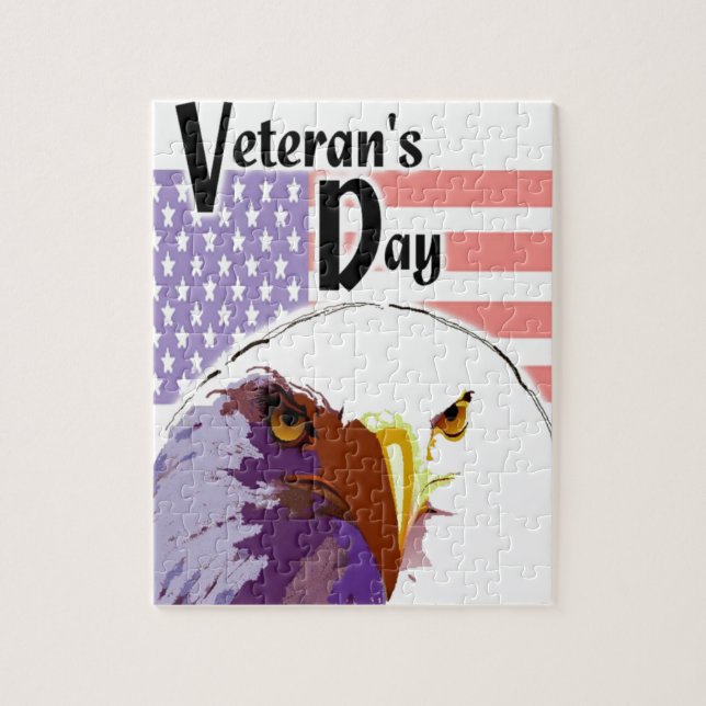 Quebra-cabeça Dia dos Veteranos (Vertical)
