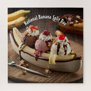 Quebra-cabeça Dia Nacional de Divisão da Banana