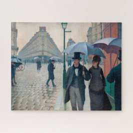 Quebra-cabeça Dia Rainy da Rua Paris | Gustave Caillebotte |
