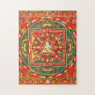 Quebra-cabeça Diagrama Cósmico de Mandala para a Meditação