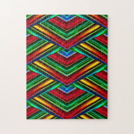 Quebra-cabeça Diamantes do arco-íris 3D | Perspectiva Colorida