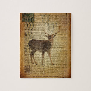 Quebra-cabeça Dicionário impressão outdoorsman whitetail buck De