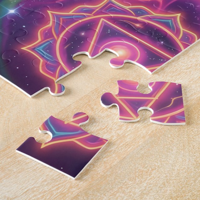 Quebra-cabeça Die 7 Chakren´10 (Lateral)