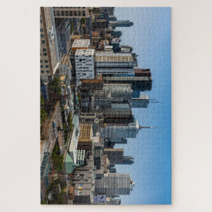 Quebra-cabeça Die Skyline von Toronto in Kanada Puzzle