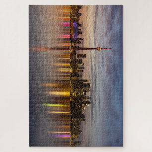 Quebra-cabeça Die Skyline von Toronto Puzzle