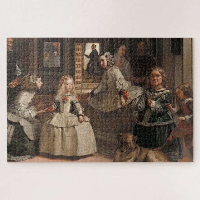 Quebra-cabeça Diego Rodríguez de Silva Velázquez, Las Meninas, (Horizontal)