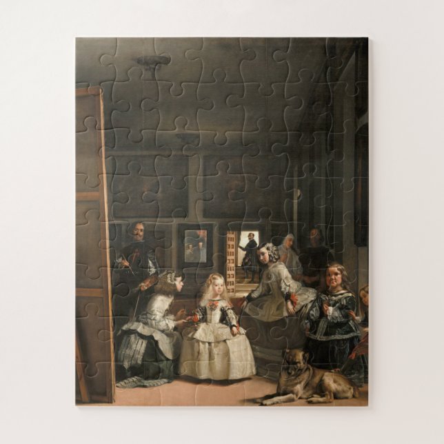 Quebra-cabeça Diego Velazquez - Las Meninas (Vertical)