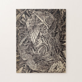 Quebra-cabeça Diffartado (morador da caverna),