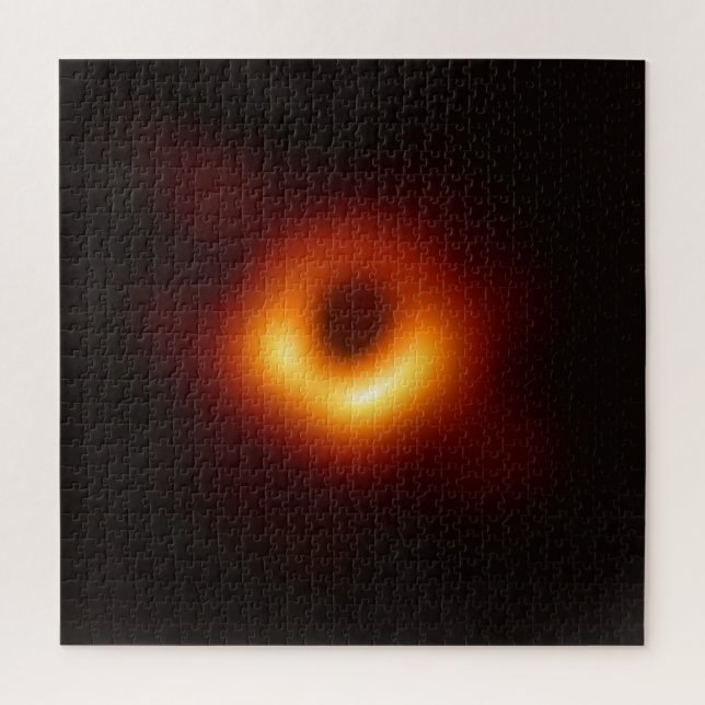 Quebra-cabeça Difícil 20x20 676 peças Buraco Negro Messier 87 (Vertical)