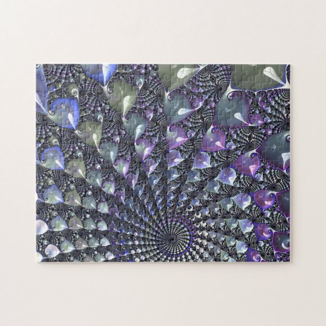 Quebra-cabeça difícil do Fractal (Horizontal)