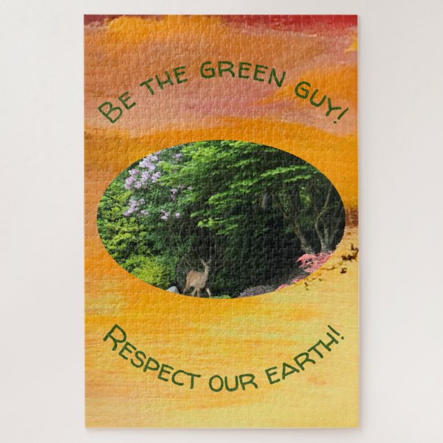 Quebra-cabeça Difícil: Seja A Cara Verde (Vertical)