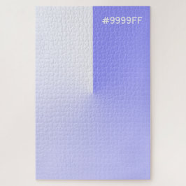 Quebra-cabeça Dificuldade de Gradiente Branco e Lilac do Ombre