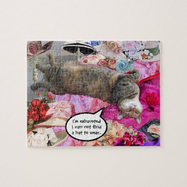 Quebra-cabeça Dilema da Princesa Tatus Cat (Horizontal)