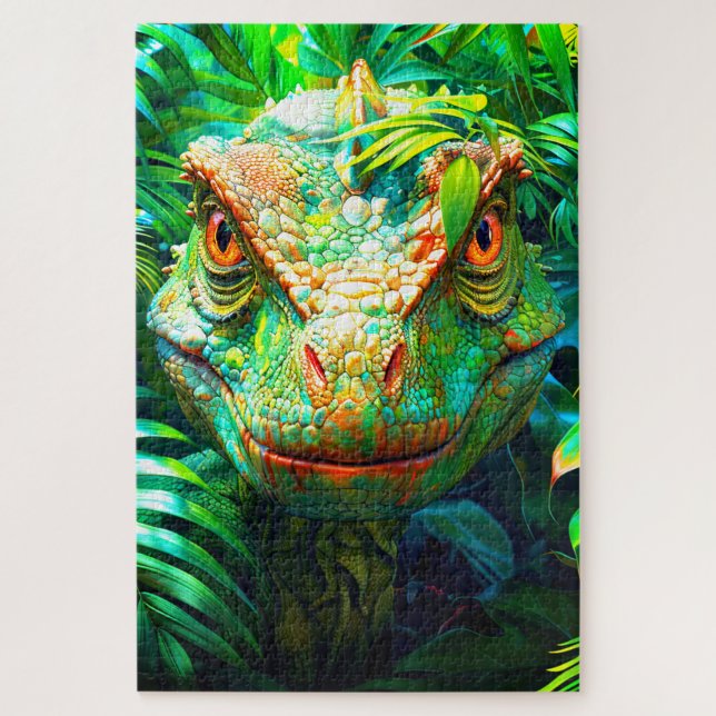 Quebra-cabeça Dinossauro (Vertical)