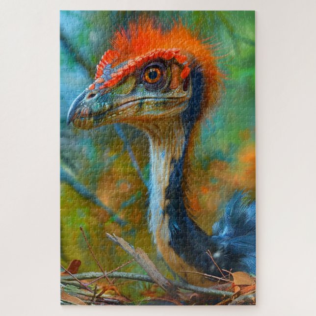 Quebra-cabeça Dinossauro (Vertical)