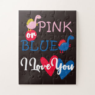 Quebra-cabeça Dinossauro Guardião da Revolução do Bebê do Gênero