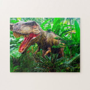 Quebra-cabeça Dinossauro Singapura Zoo.