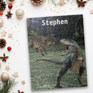 Quebra-cabeça Dinossauro Tyrannosaurus T-rex Personalizado Para 