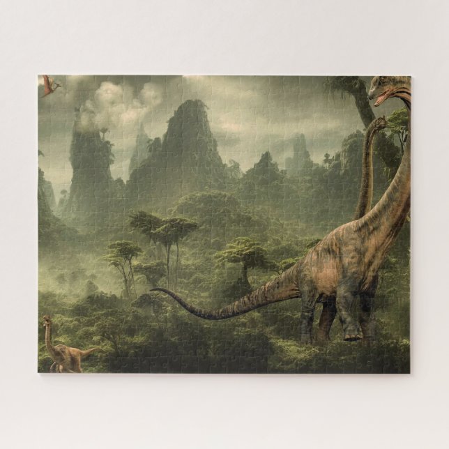Quebra-cabeça Dinossauros (Horizontal)