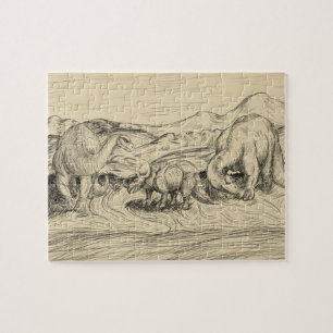 Quebra-cabeça Dinossauros Clássicos