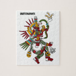 Quebra-cabeça Dios Azteca  Quetzalcóatl