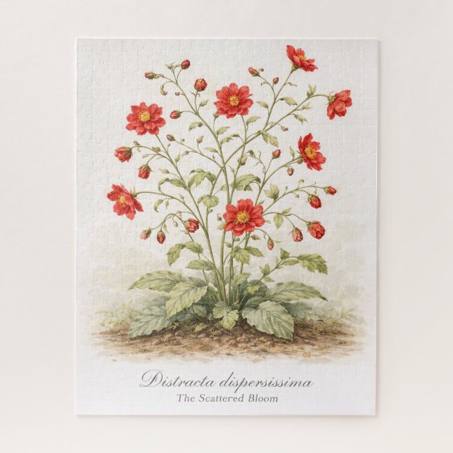 Quebra-cabeça Distracta dispersissima - The Scattered Bloom (Vertical)