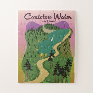 Quebra-cabeça Distrito de Coniston Water Lake