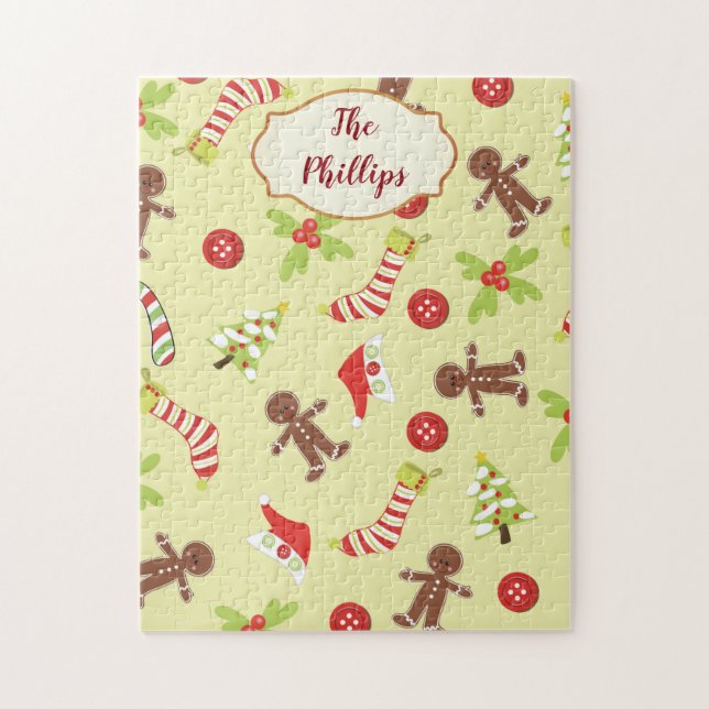 Quebra-cabeça Diversão do Gingerpão (Vertical)