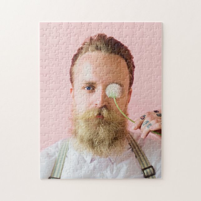 Quebra-cabeça Diversão Personalizada Da Sua Face Foto Personaliz (Vertical)