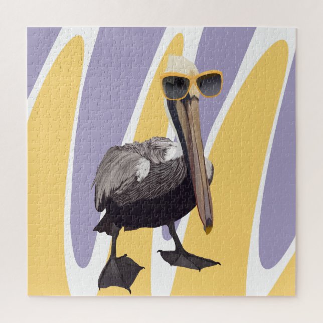 Quebra-cabeça Diversão Summer Vibes Pelican Bird (Vertical)