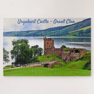 Quebra-cabeça Divertido Desafio Grant Clan-Urquhart Castle Quebr