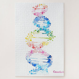 Quebra-cabeça DNA, o espião da vida
