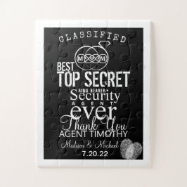 Quebra-cabeça do Agente Secreto do Bearer do Anel