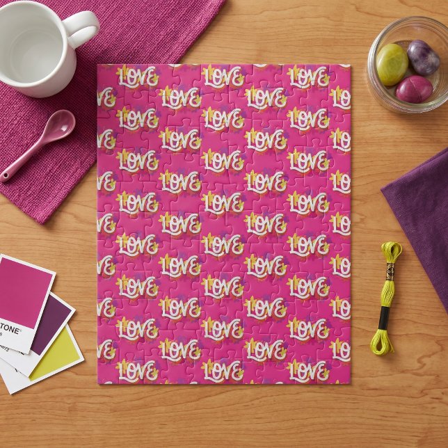 Quebra-cabeça do AMOR (Criador carregado)