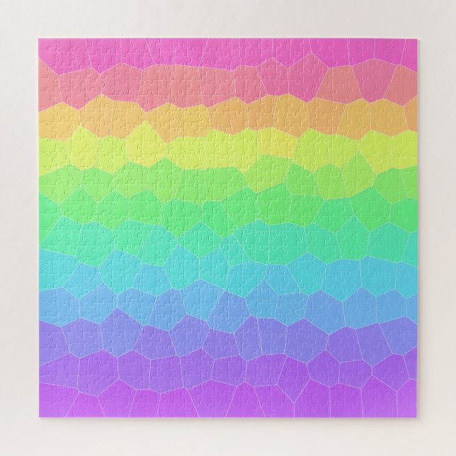 Quebra-cabeça do arco-íris Cores do serra (Vertical)