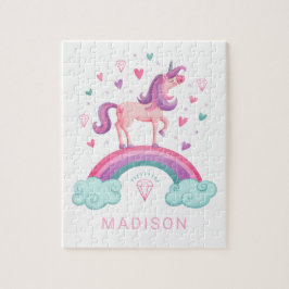 Quebra-cabeça do Arco-Íris Mágico Unicórnio
