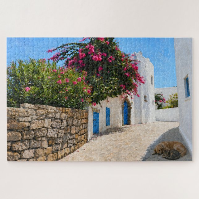 Quebra-cabeça do Beco Mediterrâneo (Horizontal)