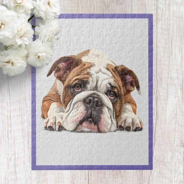 Quebra-cabeça do Bulldog Inglês (Criador carregado)