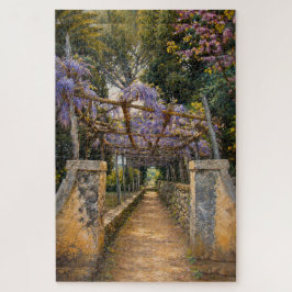 Quebra-cabeça do Caminho do Jardim de Wisteria