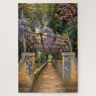 Quebra-cabeça do Caminho do Jardim de Wisteria